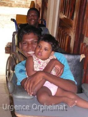Jeunes handicapés Sri Lanka